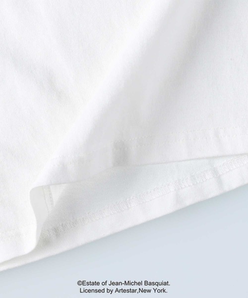 Right-on（ライトオン）の「アートグラフィックロンＴ（Tシャツ/カットソー・メンズ・ブラック/ベージュ/ホワイト・M/L/XL）」の9枚目の写真