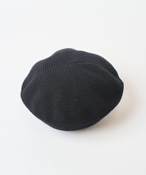 WEGO(ウィゴー)の「WEGO/コットンニットベレー(ハンチング/ベレー帽・レディース・ライトブラウン/ブラック・FREE)」の18枚目の写真