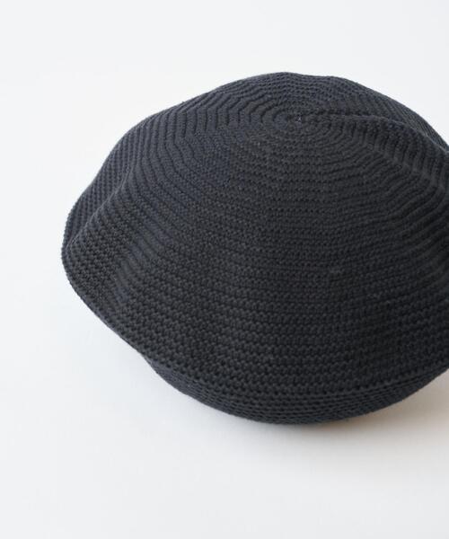 WEGO(ウィゴー)の「WEGO/コットンニットベレー(ハンチング/ベレー帽・レディース・ライトブラウン/ブラック・FREE)」の17枚目の写真