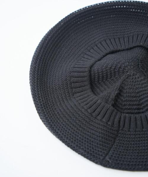 WEGO(ウィゴー)の「WEGO/コットンニットベレー(ハンチング/ベレー帽・レディース・ライトブラウン/ブラック・FREE)」の16枚目の写真