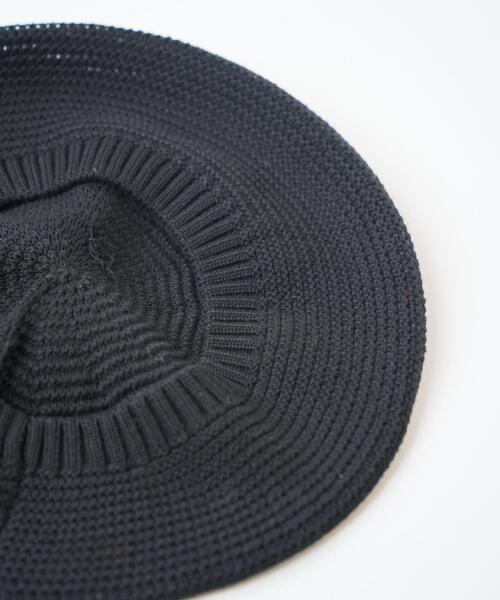 WEGO(ウィゴー)の「WEGO/コットンニットベレー(ハンチング/ベレー帽・レディース・ライトブラウン/ブラック・FREE)」の15枚目の写真