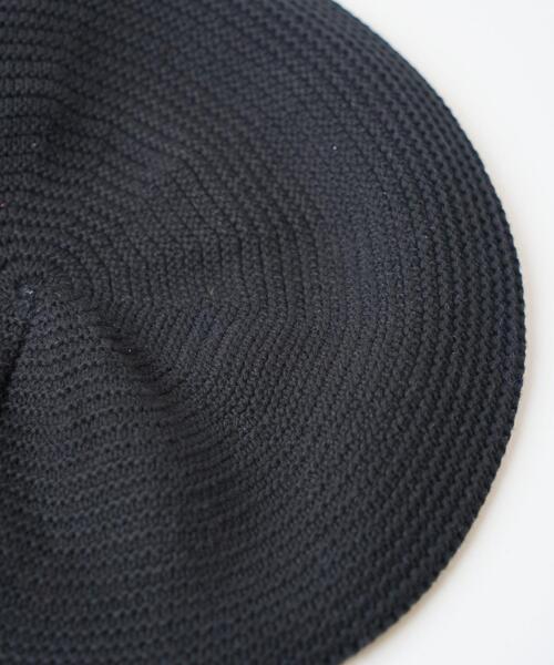 WEGO(ウィゴー)の「WEGO/コットンニットベレー(ハンチング/ベレー帽・レディース・ライトブラウン/ブラック・FREE)」の13枚目の写真