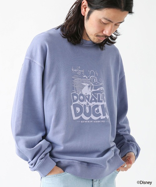 MICKEY MOUSE（ミッキーマウス）の「Disney100/ピグメントスウェット（スウェット・メンズ・チャコールグレー/パープル/オフホワイト/イエロー系その他・MEDIUM/LARGE）」の19枚目の写真