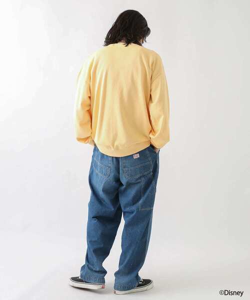 MICKEY MOUSE（ミッキーマウス）の「Disney100/ピグメントスウェット（スウェット・メンズ・チャコールグレー/パープル/オフホワイト/イエロー系その他・MEDIUM/LARGE）」の21枚目の写真