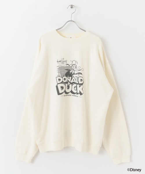 MICKEY MOUSE（ミッキーマウス）の「Disney100/ピグメントスウェット（スウェット・メンズ・チャコールグレー/パープル/オフホワイト/イエロー系その他・MEDIUM/LARGE）」の10枚目の写真