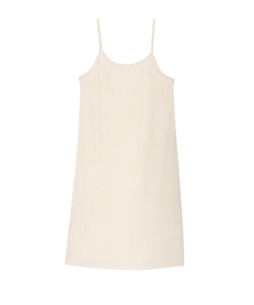 Pierrot（ピエロ）の「ペチコートワンピース　ミドル丈（インナーウェア/肌着・レディース・ブラック/オフホワイト/ベージュ・M/L）」の3枚目の写真