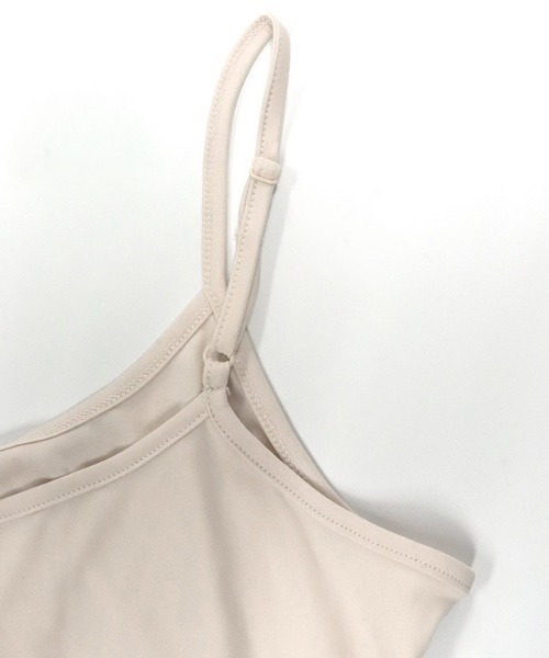 Pierrot（ピエロ）の「ペチコートワンピース　ミドル丈（インナーウェア/肌着・レディース・ブラック/オフホワイト/ベージュ・M/L）」の4枚目の写真