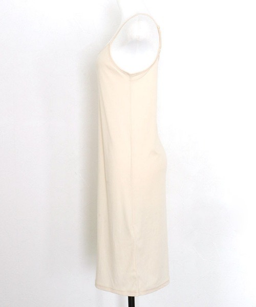 Pierrot（ピエロ）の「ペチコートワンピース　ミドル丈（インナーウェア/肌着・レディース・ブラック/オフホワイト/ベージュ・M/L）」の7枚目の写真