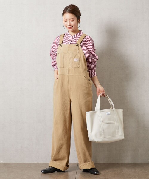 FREAK'S STORE(フリークスストア)の「【限定展開】PENNEYS × FREAK'S STORE/ペニーズ 別注オーバーオール(サロペット)(サロペット/オーバーオール・レディース・ナチュラル/ブラック/ベージュ/オリーブ/サックスブルー/ネイビー・フリ-)」の14枚目の写真