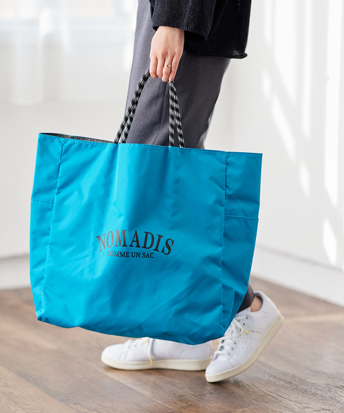 NOMADIS(ノマディス)の「【NOMADIS/ノマディス】 SAC2:トートバッグ(トートバッグ・レディース・ベージュ/ブルー・FREE)」の6枚目の写真