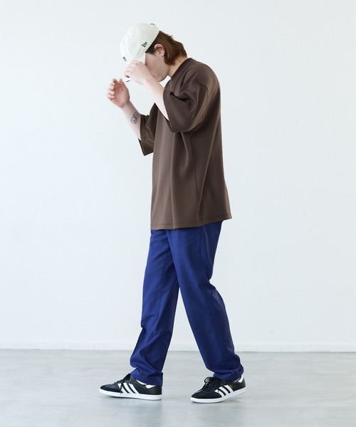 EMMA CLOTHES(エマクローズ)の「ドレープポンチ ルーズベーシックS/Sカットソー EMMA CLOTHES(Tシャツ/カットソー・メンズ・ホワイト/ライトグレー/ダークブラウン/ブラック/ライトイエロー・M/L)」の8枚目の写真