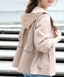 couture brooch | 【まろみcolorでフェミニンに決まる、愛されマンパ】ナイロンストレッチマウンテンパーカー(ブルゾン)