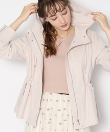 couture brooch | 【まろみcolorでフェミニンに決まる、愛されマンパ】ナイロンストレッチマウンテンパーカー(ブルゾン)