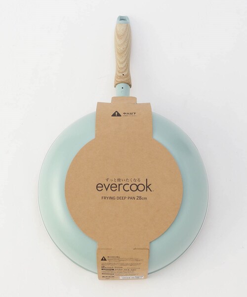 212 KITCHEN STORE(トゥワントゥキッチンストア)の「◆IH対応 フライパン深型 28cm GR <evercook エバークック>(鍋/フライパン・レディース・その他・00)」の7枚目の写真