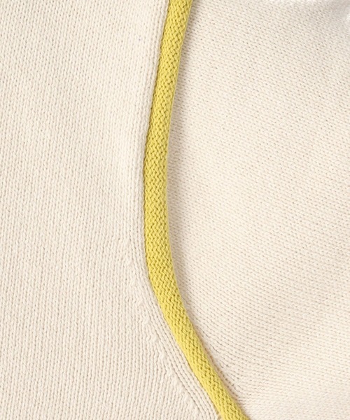 niko and...(ニコアンド)の「パイピングBIGニットプルオーバー(ニット/セーター・レディース・ネイビー/オフホワイト/ブルー/アイボリー・FREE)」の14枚目の写真