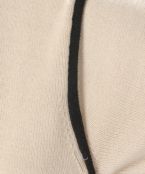 niko and...(ニコアンド)の「パイピングBIGニットプルオーバー(ニット/セーター・レディース・ネイビー/オフホワイト/ブルー/アイボリー・FREE)」の21枚目の写真