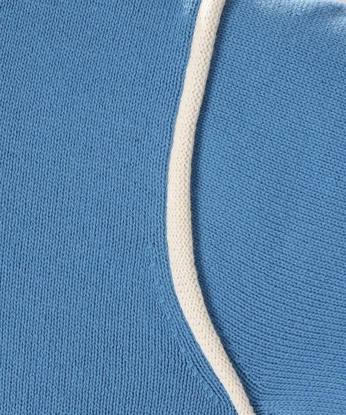 niko and...(ニコアンド)の「パイピングBIGニットプルオーバー(ニット/セーター・レディース・ネイビー/オフホワイト/ブルー/アイボリー・FREE)」の16枚目の写真