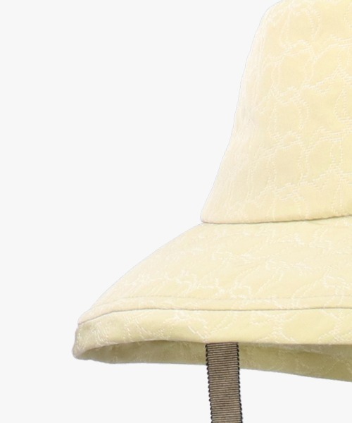 kaorinomori(カオリノモリ)の「kaorinomori ブランイルハット(ハット・レディース・ホワイト/ライトグリーン・M/57.5cm)」の22枚目の写真