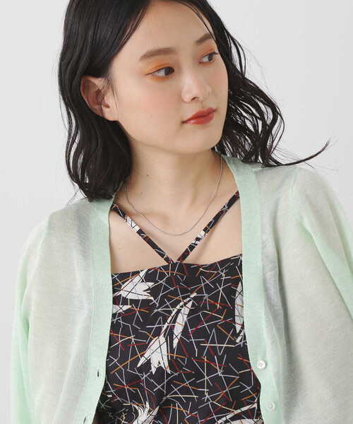 N.（N. Natural Beauty Basic）（エヌエヌナチュラルビューティーベーシック）の「スネークチェーンショートネックレス（ネックレス・レディース・シルバー/ゴールド・FREE）」の3枚目の写真
