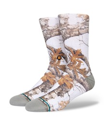 【STANCE/スタンス】EDGE　REAL TREE(リアルツリー)コラボレーションモデルクルーネックハイソックス