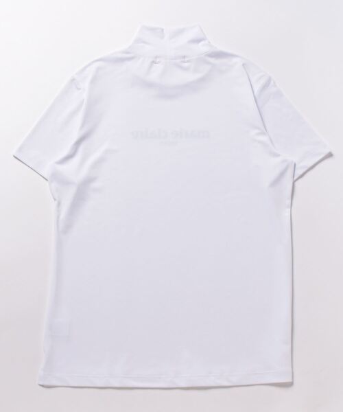 marie claire(マリ・クレール)の「【marie claire:マリ.クレール】レディースモックネックTシャツ ゴルフ(Tシャツ/カットソー・レディース・ホワイト・MEDIUM/LARGE/X-LARGE)」の8枚目の写真