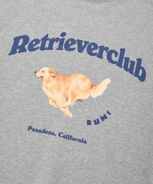 ALAND(エーランド)の「【UNISEX】Retriever Club/RUNNINGクルーネック(ウラケ) 2197651(スウェット・レディース・ライトグレー/ネイビー/グレー・LARGE/SMALL/MEDIUM)」の11枚目の写真