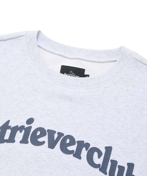ALAND(エーランド)の「【UNISEX】Retriever Club/RUNNINGクルーネック(ウラケ) 2197651(スウェット・レディース・ライトグレー/ネイビー/グレー・LARGE/SMALL/MEDIUM)」の4枚目の写真