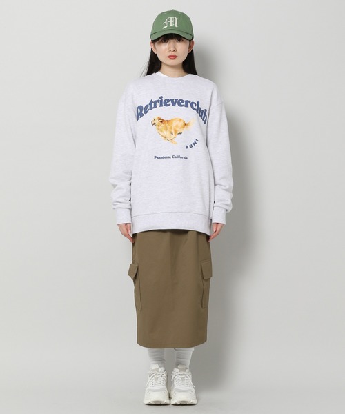 ALAND(エーランド)の「【UNISEX】Retriever Club/RUNNINGクルーネック(ウラケ) 2197651(スウェット・レディース・ライトグレー/ネイビー/グレー・LARGE/SMALL/MEDIUM)」の20枚目の写真