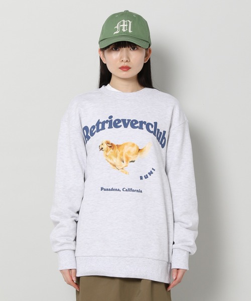ALAND(エーランド)の「【UNISEX】Retriever Club/RUNNINGクルーネック(ウラケ) 2197651(スウェット・レディース・ライトグレー/ネイビー/グレー・LARGE/SMALL/MEDIUM)」の21枚目の写真