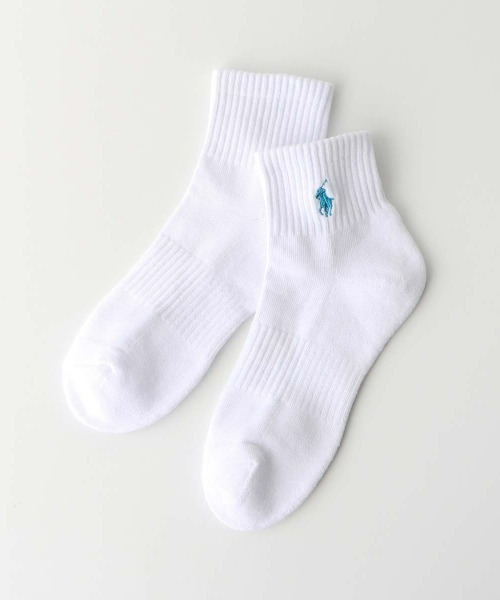 POLO RALPH LAUREN(ポロ ラルフ ローレン)の「【3足セット】POLO RALPH LAUREN レディース 足底パイル アーチサポート ワンポイント ショートソックス 93246914(ソックス/靴下・レディース・ブラック/マルチ/ホワイト/その他5/その他4・23-25cm)」の13枚目の写真