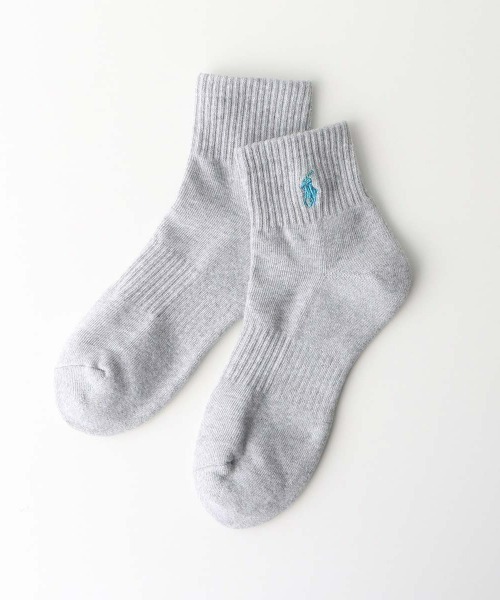 POLO RALPH LAUREN(ポロ ラルフ ローレン)の「【3足セット】POLO RALPH LAUREN レディース 足底パイル アーチサポート ワンポイント ショートソックス 93246914(ソックス/靴下・レディース・ブラック/マルチ/ホワイト/その他5/その他4・23-25cm)」の7枚目の写真