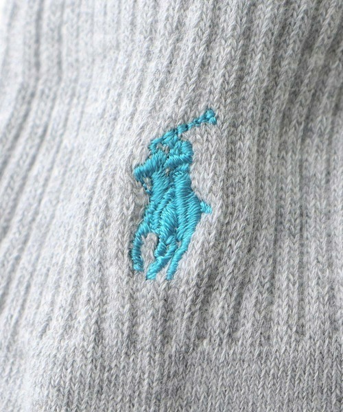 POLO RALPH LAUREN(ポロ ラルフ ローレン)の「【3足セット】POLO RALPH LAUREN レディース 足底パイル アーチサポート ワンポイント ショートソックス 93246914(ソックス/靴下・レディース・ブラック/マルチ/ホワイト/その他5/その他4・23-25cm)」の6枚目の写真