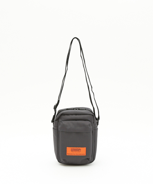 UNIVERSAL OVERALL（ユニバーサルオーバーオール）の「【UNIVERSAL OVERALL / ユニバーサル オーバーオール】スクエア ミニショルダー（ショルダーバッグ・メンズ・チャコールグレー/ブラック/ブルー/エンジ・フリー）」の14枚目の写真