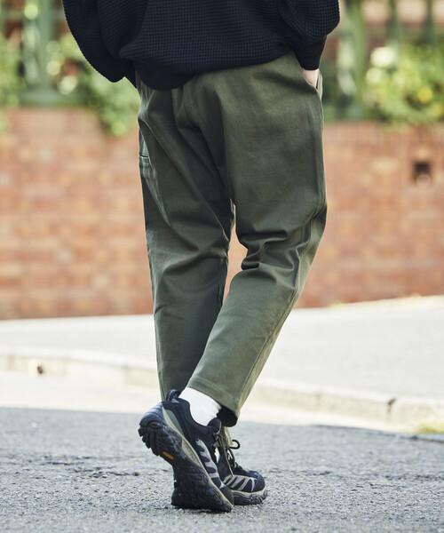 FREAK'S STORE(フリークスストア)の「限定展開 FREAK'S STORE OUTDOORS/フリークスアウトドアーズ スリムフィット ストレッチ クライミングパンツ/デニム/チノ(チノパンツ・メンズ・オリーブ/ベージュ/ネイビー/オフホワイト/ブラック/ブルー/レオパード/グレー系その他/カモフラージュ・LARGE/SMALL/MEDIUM/X-LARGE)」の17枚目の写真