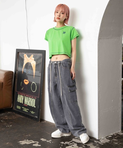 セール】PAGEBOYLIM/デニムカーゴパンツ（デニムパンツ）｜PBLIM