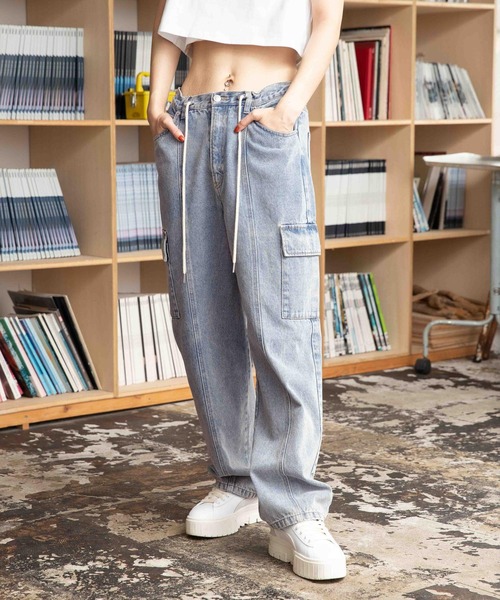 PAGE BOY デニムカーゴパンツ　Mサイズ 楽天市場】【SALE／49%OFF】デニムカーゴパンツ PAGEBOY ページ
