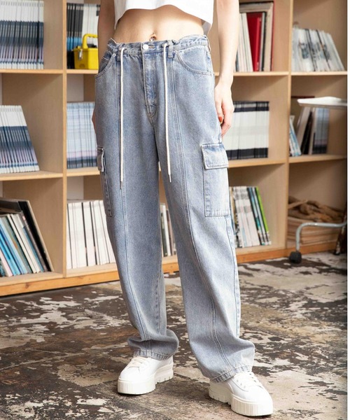 セール】PAGEBOYLIM/デニムカーゴパンツ（デニムパンツ）｜PBLIM