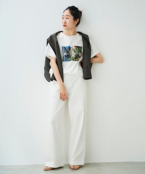 le.coeur blanc（ルクールブラン）の「カラーフォトTシャツ（Tシャツ/カットソー・レディース・A/B・38）」の14枚目の写真