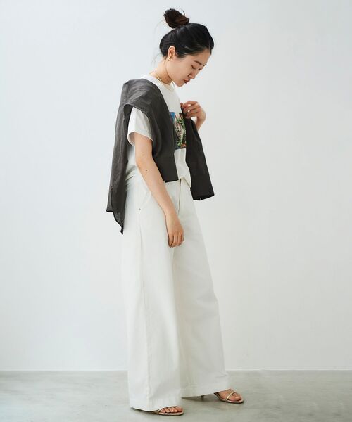 le.coeur blanc（ルクールブラン）の「カラーフォトTシャツ（Tシャツ/カットソー・レディース・A/B・38）」の16枚目の写真