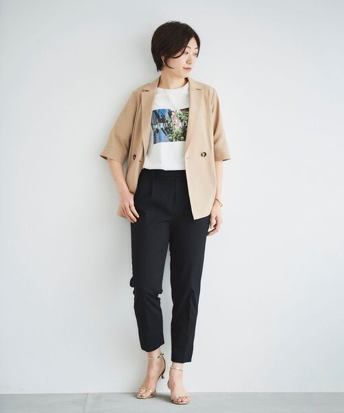 le.coeur blanc（ルクールブラン）の「カラーフォトTシャツ（Tシャツ/カットソー・レディース・A/B・38）」の18枚目の写真