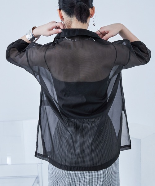 Fashion Letter（ファッションレター）の「オーガンジー 半袖