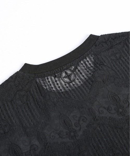 AMELY(エミリー)の「刺繍シフォンブラウス(シャツ/ブラウス・レディース・アイボリー/ブラック・フリー)」の6枚目の写真