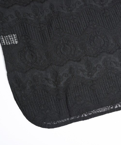 AMELY(エミリー)の「刺繍シフォンブラウス(シャツ/ブラウス・レディース・アイボリー/ブラック・フリー)」の16枚目の写真