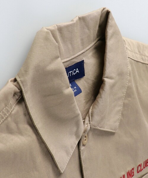 NAUTICA（ノーティカ）の「【NAUTICA/ノーティカ/セットアップ対応】ライトツイル半袖シャツ（シャツ/ブラウス・キッズ・ベージュ/チャコールグレー・XS/S/M/L/XL）」の19枚目の写真