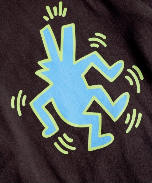 C.E.L.STORE(セルストア)の「KEITH HARING/キースへリング DANCE BLACK LS TEE ダンスロングスリーブTEE(Tシャツ/カットソー・メンズ・ブラック・LARGE/MEDIUM/X-LARGE)」の7枚目の写真
