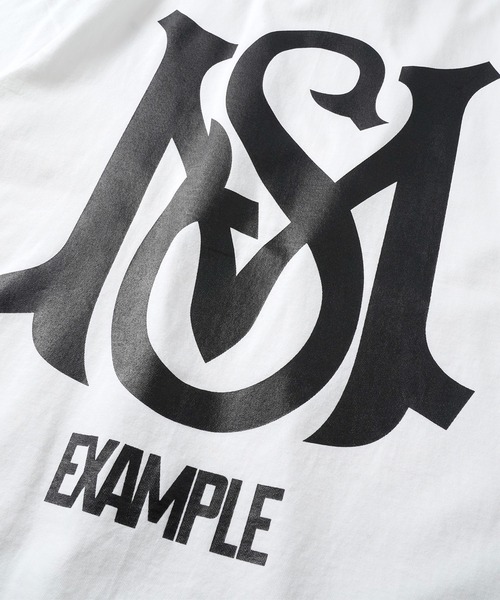 EXAMPLE（エグザンプル）の「EXAMPLE x MFC STORE MSROUND LOGO S/S