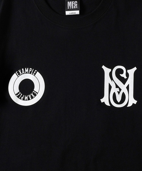EXAMPLE（エグザンプル）の「EXAMPLE x MFC STORE MSROUND LOGO S/S