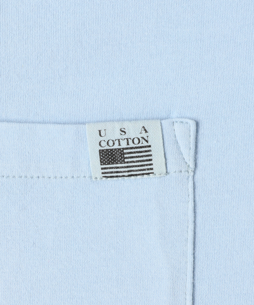 JOURNAL STANDARD relume(ジャーナルスタンダード レリューム)の「AMERICAN レイヤードラウンドTシャツ BY USA COTTON(Tシャツ/カットソー・メンズ・ホワイト/ライトグレー/カーキ/サックスブルー/ブラック系その他/バーガンディー・MEDIUM/LARGE)」の14枚目の写真