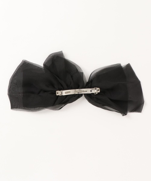 apres jour clair(アプレジュールクレア)の「【apres jour clair×ARIAZ】ビッグリボンバレッタ(バレッタ/ヘアクリップ・レディース・アイボリー/ベージュ/ブラック・FREE)」の6枚目の写真