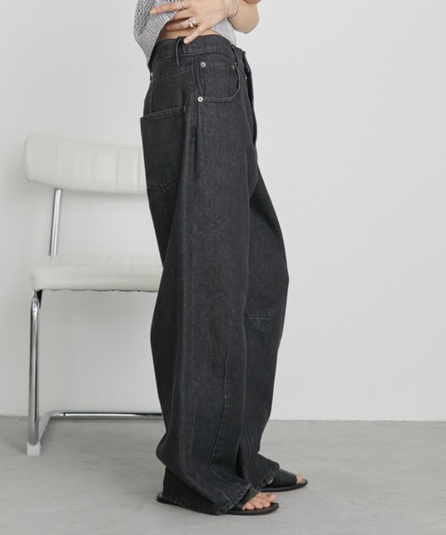 【AUNT/アントAUNT】 CROPED デニム 25 Deuxieme Classe 【AUNT/アント】 CROPED デニム25